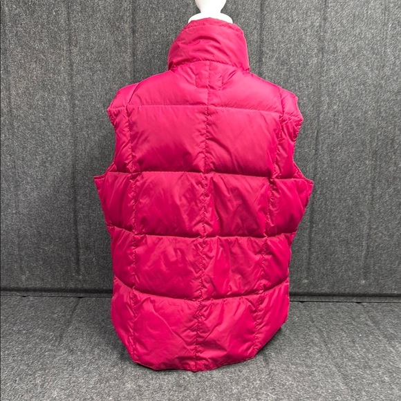 Lands' End Pink Quilted Puffer Vest - Picture 3 of 3
